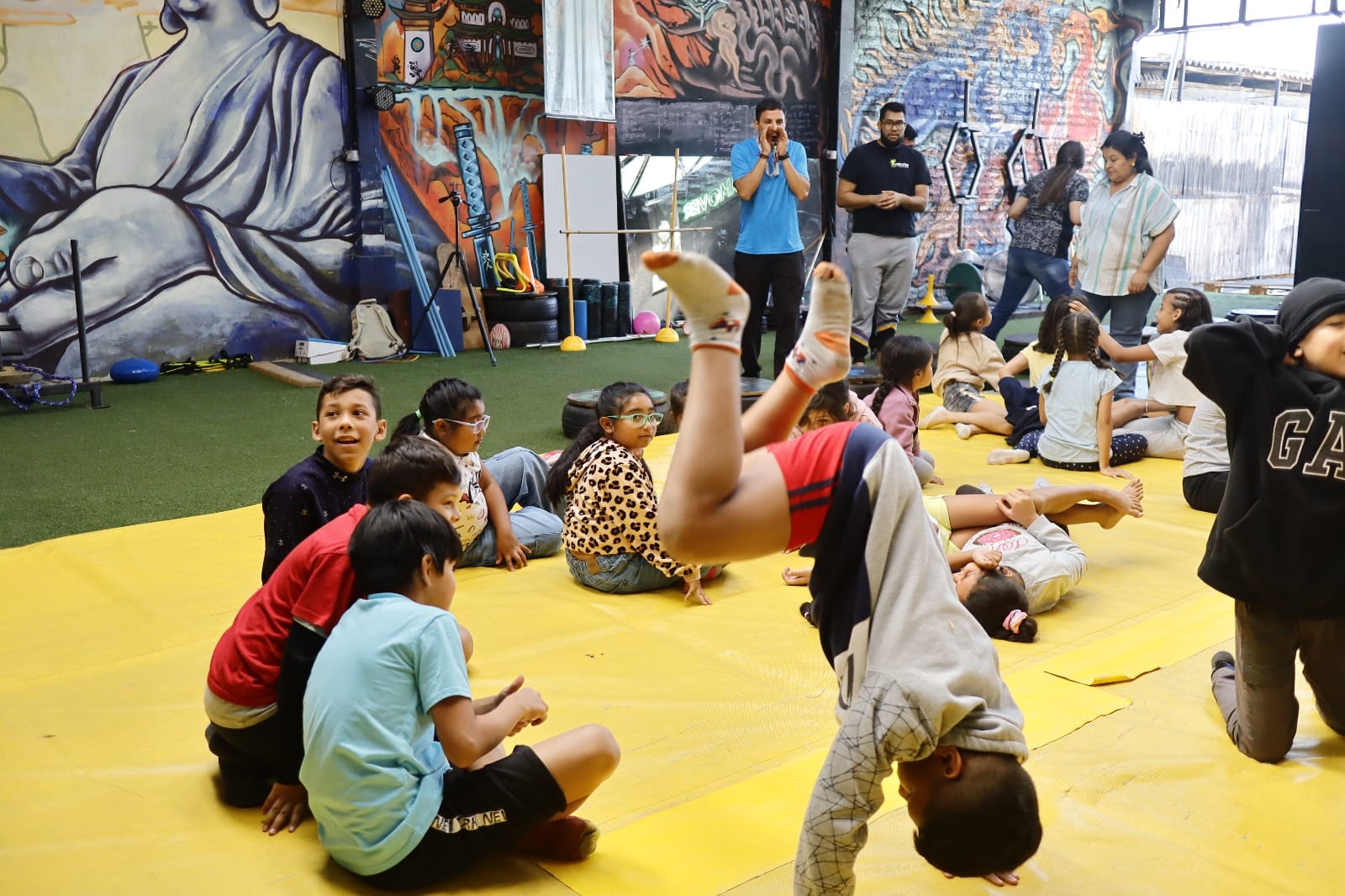 Usuarios del Centro de Cuidados disfrutaron de actividades recreativas en Chillán DEPORTES